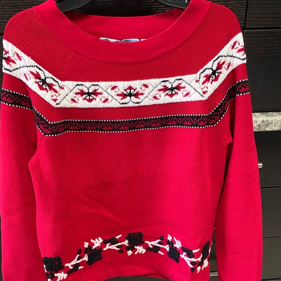 Draper James Holiday Sweater Mint 